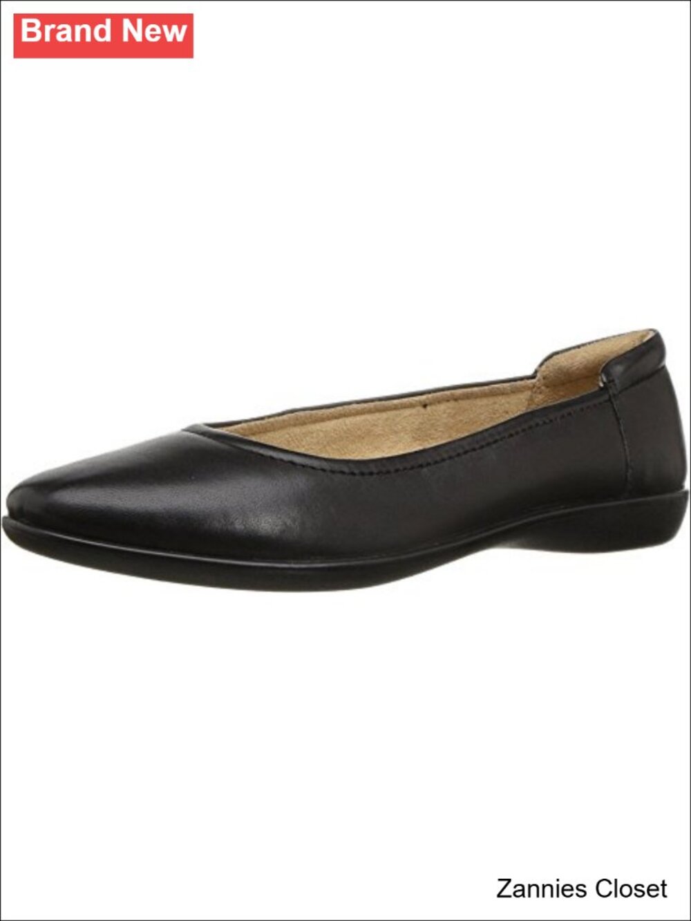 ✨Naturalizer Flexy Ballet Flat Leather Slip On Casual Comfort Women's Shoes